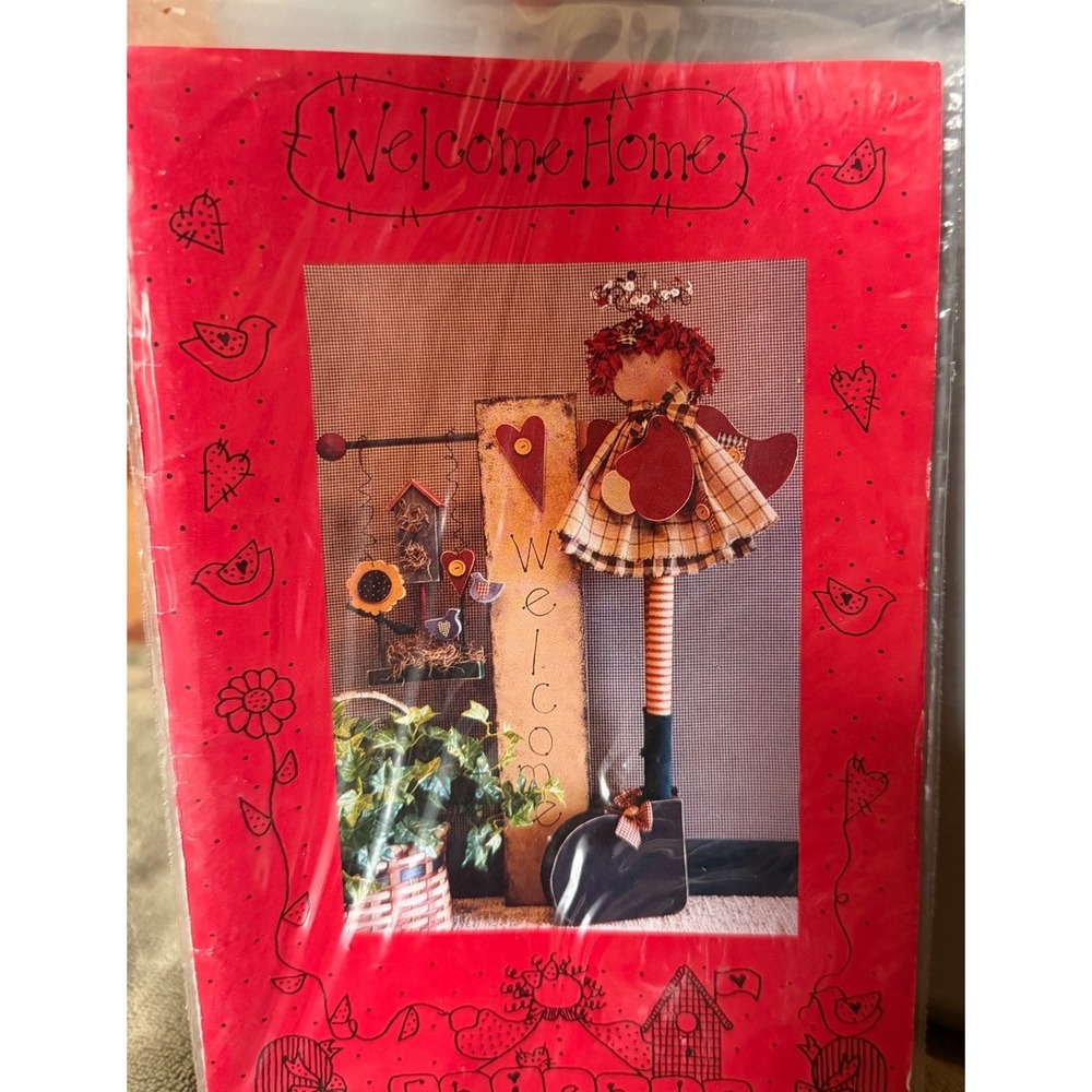 Welcome Home 35 Tall Angel Woodworking Sewing Pattern 345 Sherry Connors 1996‎